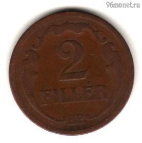 Венгрия 2 филлера 1928
