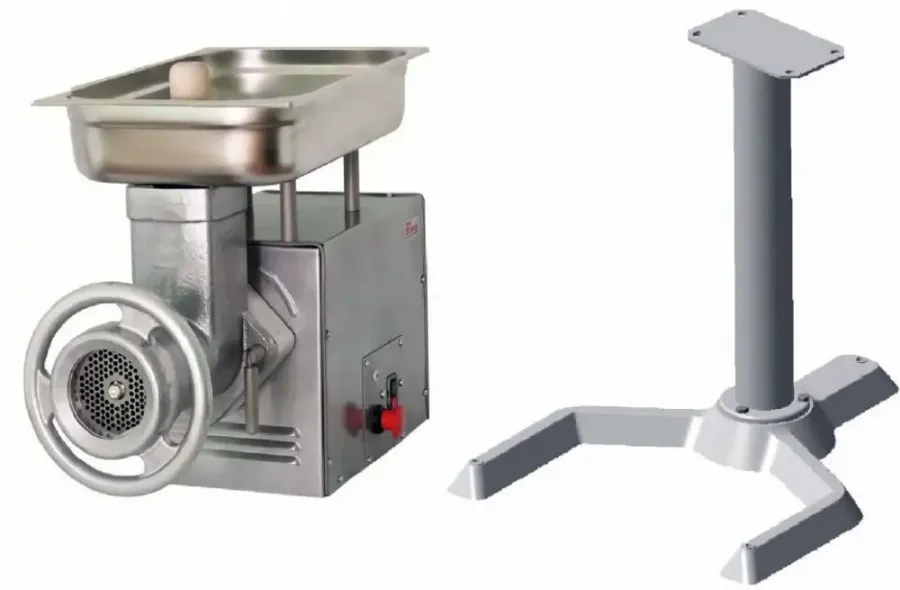 Мясорубка Торгмаш Пермь М-600 П (с подставкой) стационарная