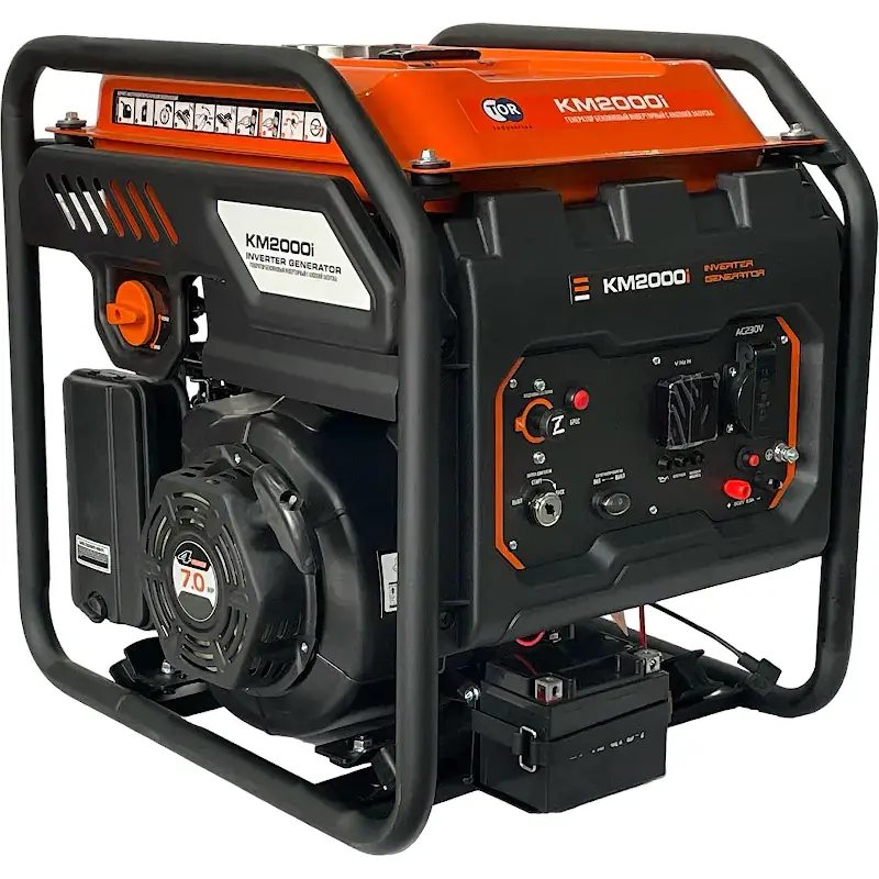 TOR KM2000i генератор бензиновый инверторный с кнопкой запуска 1025973