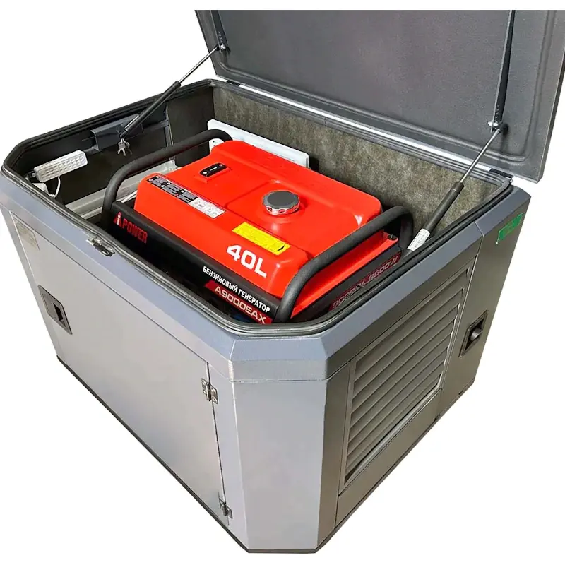 A-iPower A9000EAX бензиновый генератор в кожухе 1200 RAL 7024 УТ-11183965