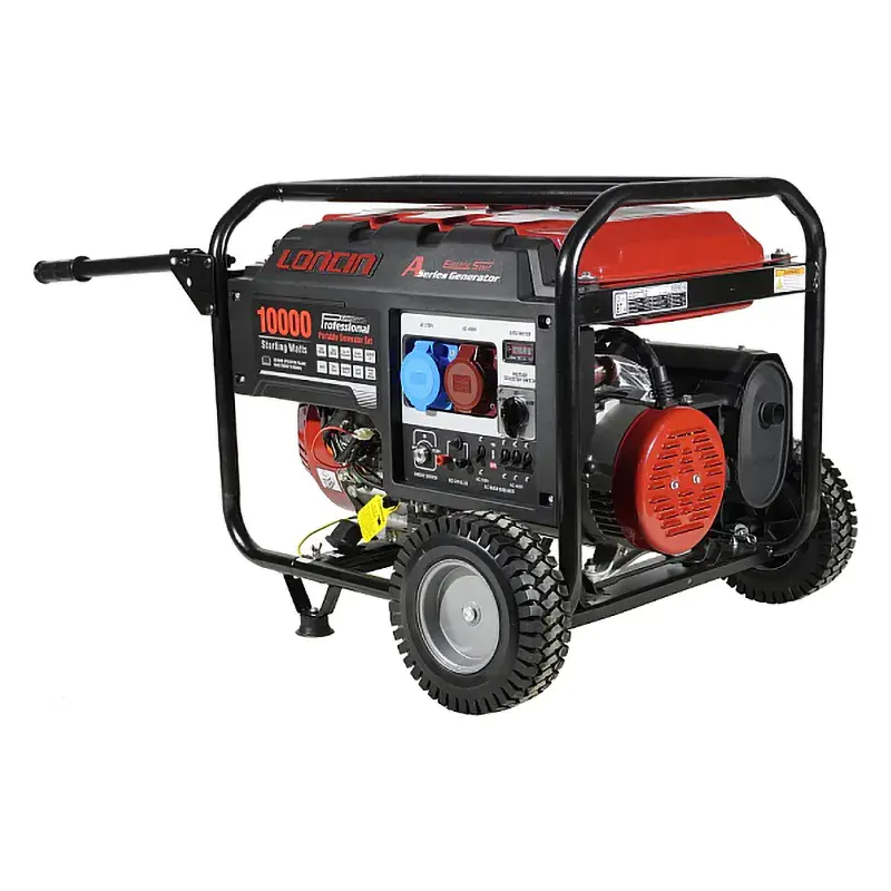 Loncin LC10000D-AS бензиновый генератор, 3-х фазный (с мощностью без ограничений при 1-но и 3-х фазном режиме) 00-00153759