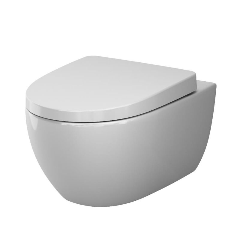 Унитаз подвесной AM.PM Awe FlashClean с сиденьем микролифт C111700SC