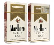 Сигареты - Marlboro Lights 100S (с акцизом 1998 год). Made in USA. Редкие. 90е годы. Оригинал verified