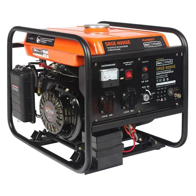 PATRIOT Max Power SRGE 4000iE инверторный бензиновый генератор 474101622