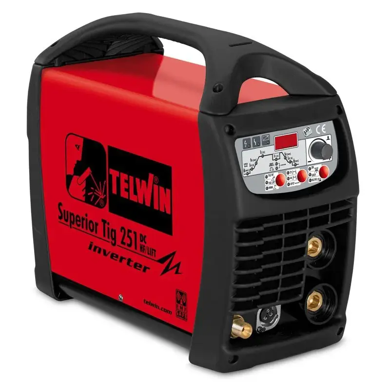 Сварочный аппарат с инвертором Telwin SUPERIOR TIG 251 DC-HF/LIFT VRD, 816029