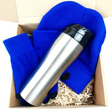 Термокружка Click серебристая