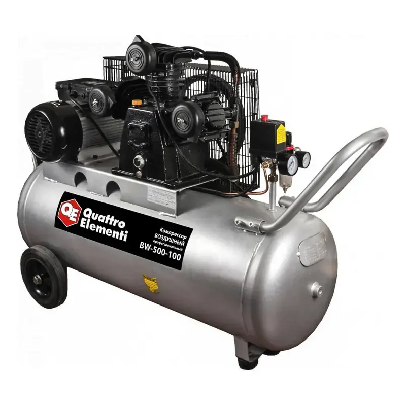 QUATTRO ELEMENTI BW-500-100 компрессор поршневой масляный 771-725