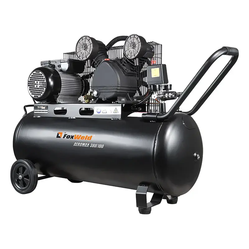 FoxWeld AEROMAX 380/100 масляный ременной компрессор 5073