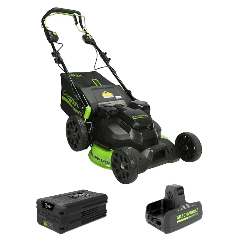 Аккумуляторная газонокосилка Greenworks GC82LM61SK5 (1 x 5 Ач, Быстрое ЗУ) 2515607UBF