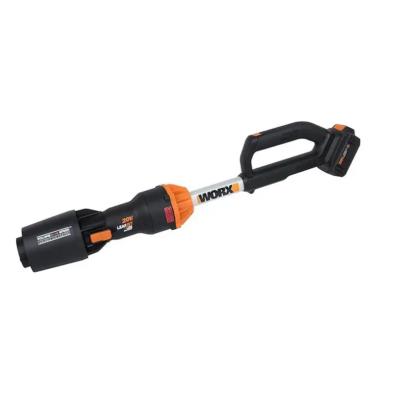WORX WG543E 20В аккумуляторная воздуходувка бесщеточная (1 x 4 Ач, ЗУ) 42.5 м/с