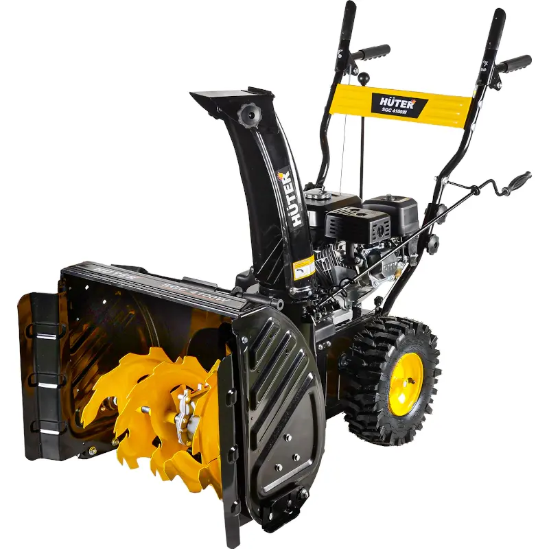HUTER SGC4100W снегоуборщик 7 л.с. ковш 68 см, выброс 15 м, 5 вперед/2 назад 70/7/46