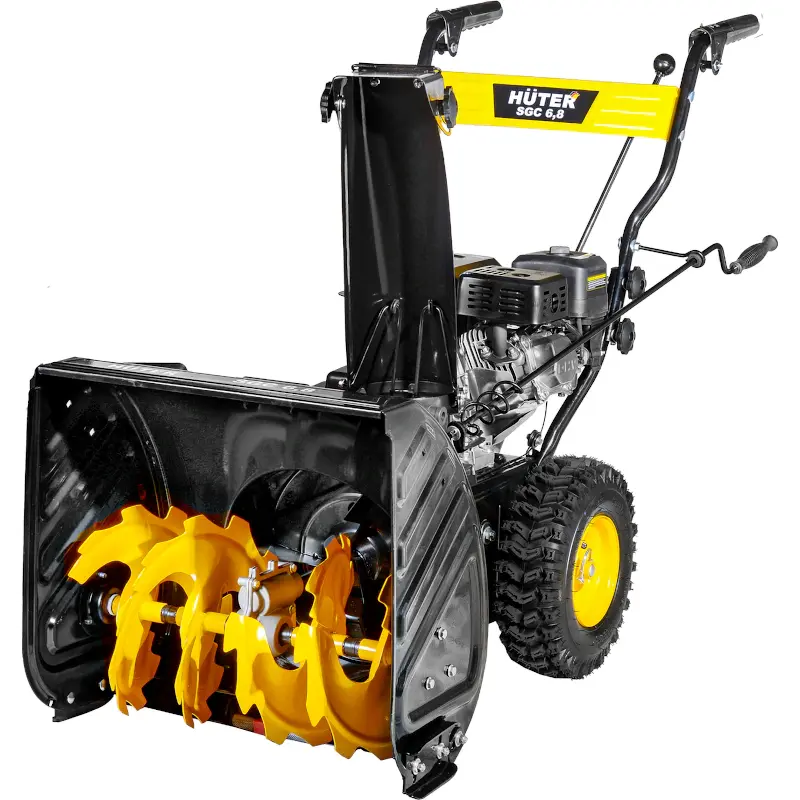 HUTER SGC 6,8 снегоуборщик 6.8 л.с. ковш 56 см, выброс 10 м, 5 вперед/2 назад 70/7/44