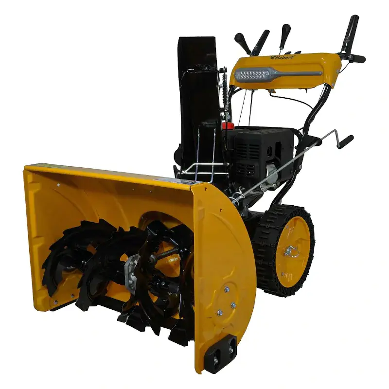 Habert HBM28D снегоуборщик бензиновый с безвоздушной шиной 7 л.с. ковш 71 см, выброс 11 м, 6 вперед/2 назад 00-00157166