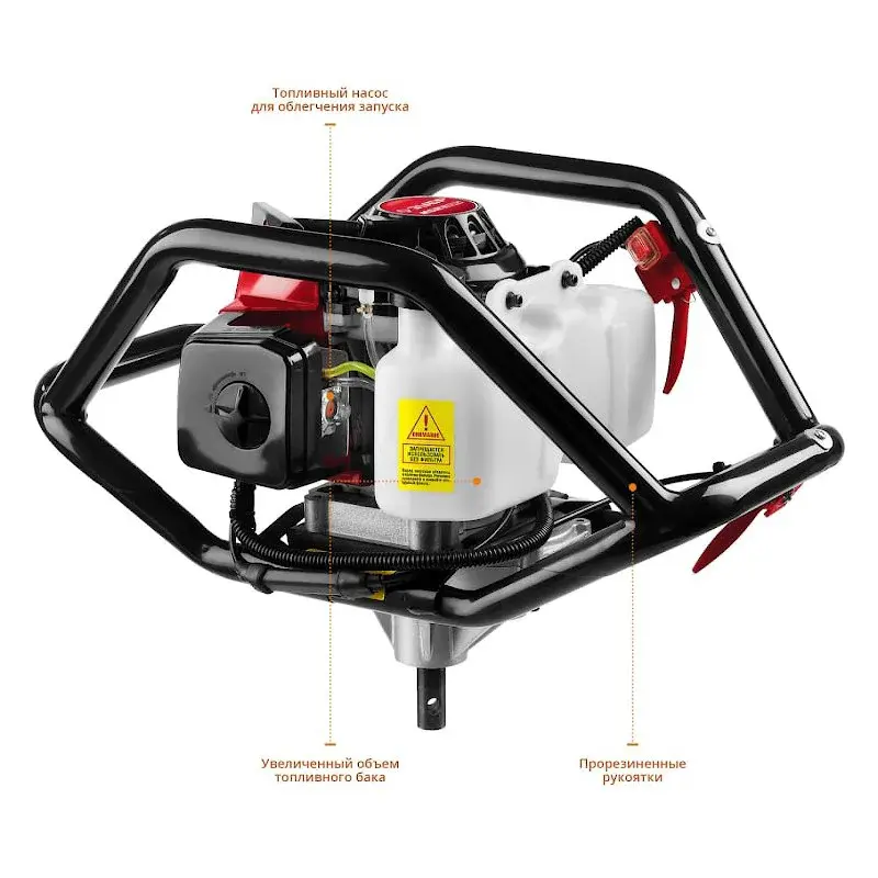 Бензиновый мотобур ЗУБР МБ2-300 Н