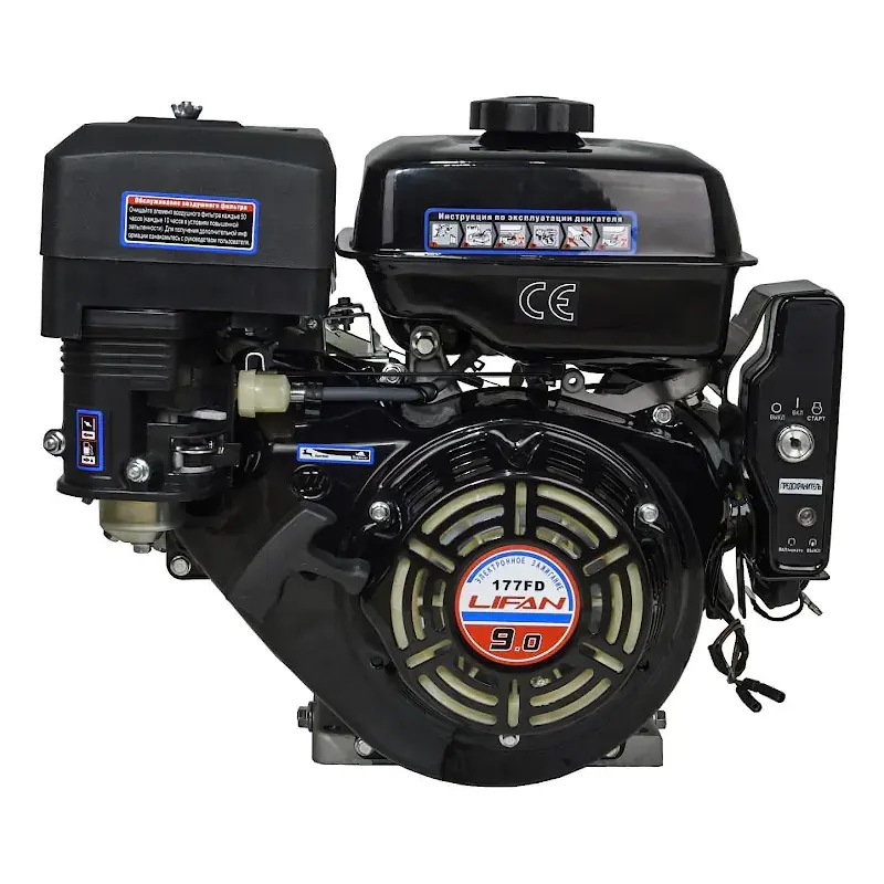 Lifan 177FD D25 двигатель бензиновый (for r) 00-00002911