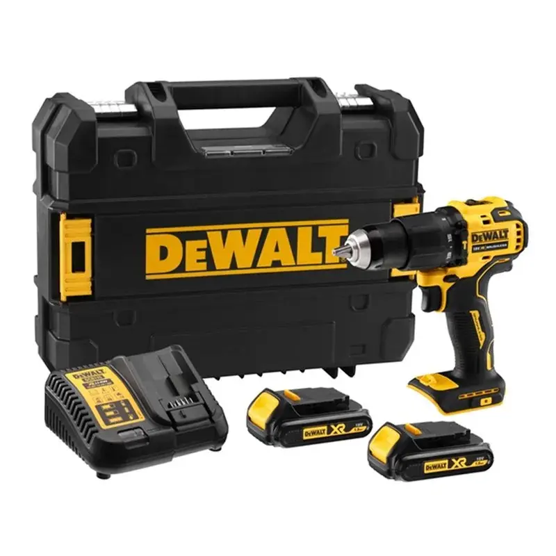 DeWalt DCD709S2T дрель-шуруповерт (2 x 1.5 Ач, ЗУ)