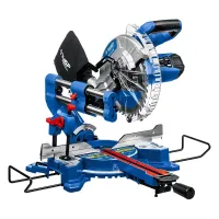 ЗУБР ППТ-255-П торцовочная пила компактная с протяжкой ППТ-255-П