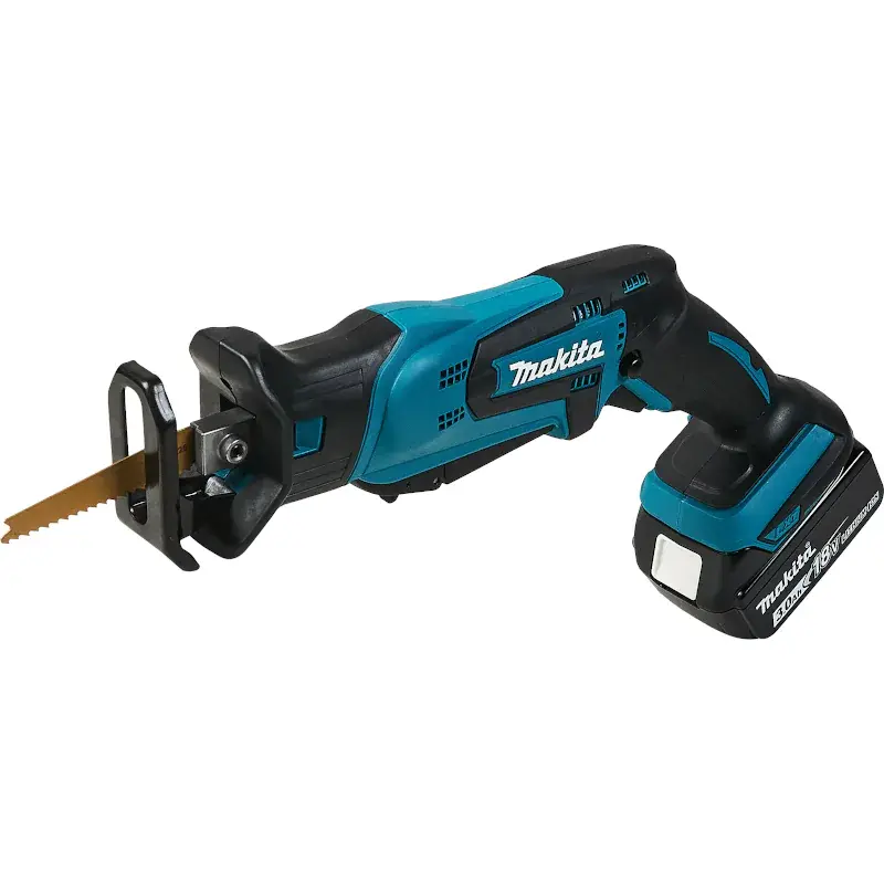 Makita DJR185RFE пила сабельная аккумуляторная (2 x 3 Ач, ЗУ)