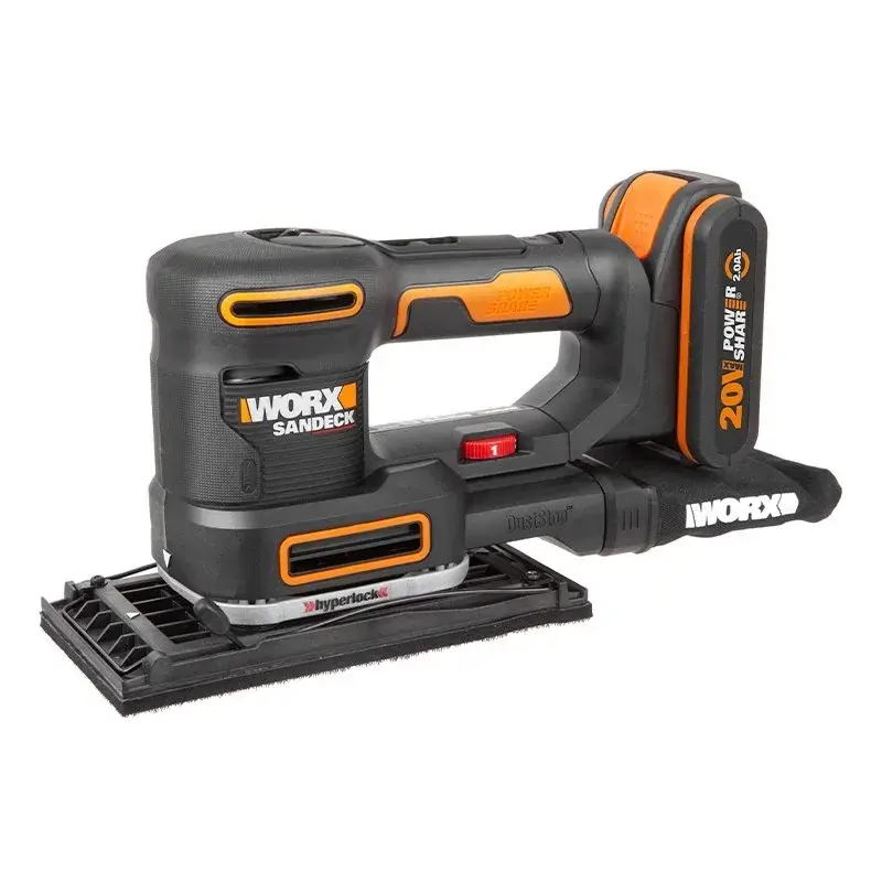 Аккумуляторная виброшлифмашина WORX WX820