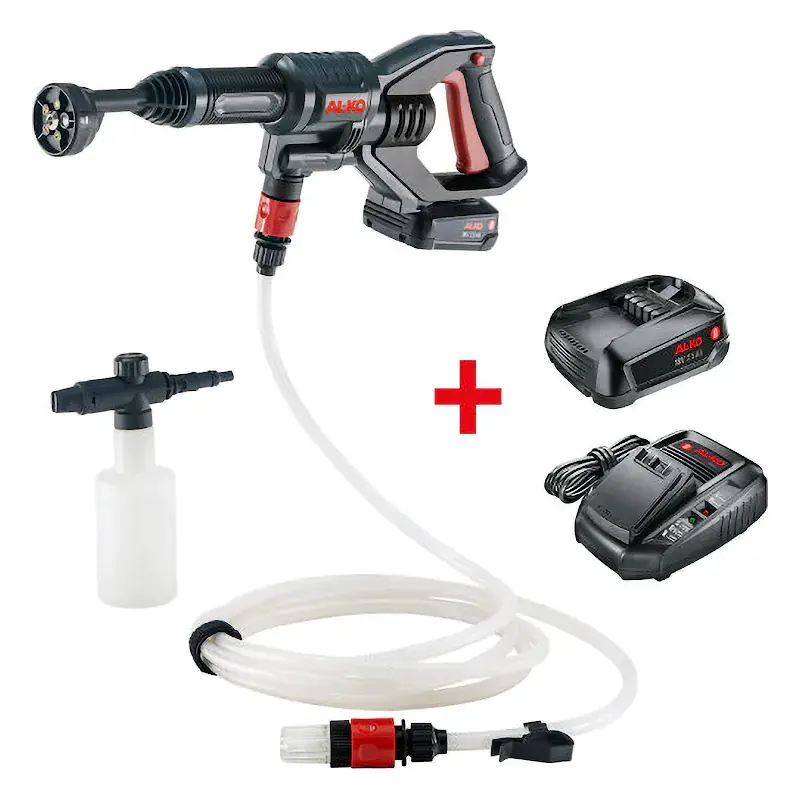 AL-KO PW 1850 BO FLEX SET аккумуляторная мойка высокого давления (1 x 2.5 Ач, ЗУ) 113967