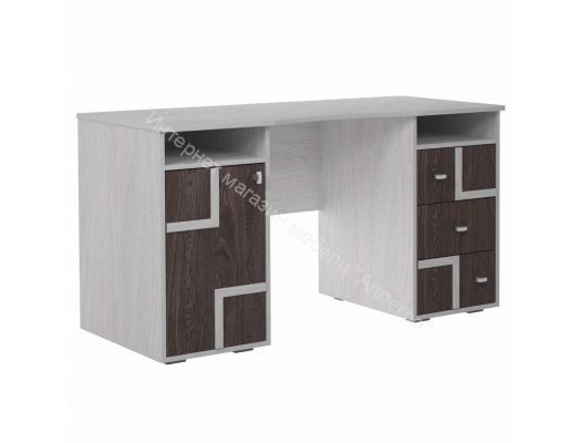 Стол письменный №3 Омега 16 с 3-мя ящиками
