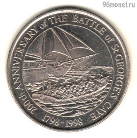 Белиз 2 доллара 1998