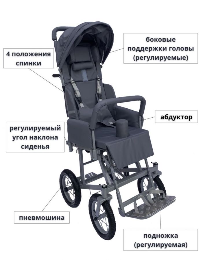 Коляска прогулочная для детей и подростков Вета К 1