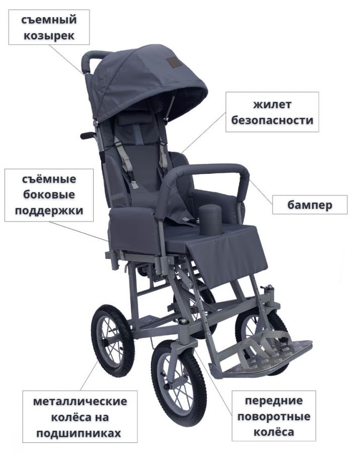 Коляска прогулочная для детей и подростков Вета К 1