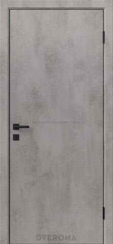 ФЛЭТ ЛАЙТ Бетон Грей с черной кромкой ABS с 4-х сторон.