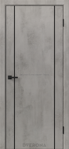 Орион 2.1 Бетон Грей , Светлый с черной кромкой ABS с 4-х сторон.