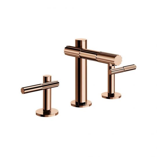 Смеситель для раковины вентильный Gessi Incastri 75014 высота 15,8 см схема 9