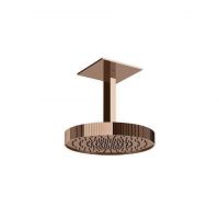 Верхний душ Gessi Incastri Rigato 75170 потолочный высота 11-190 см схема 1