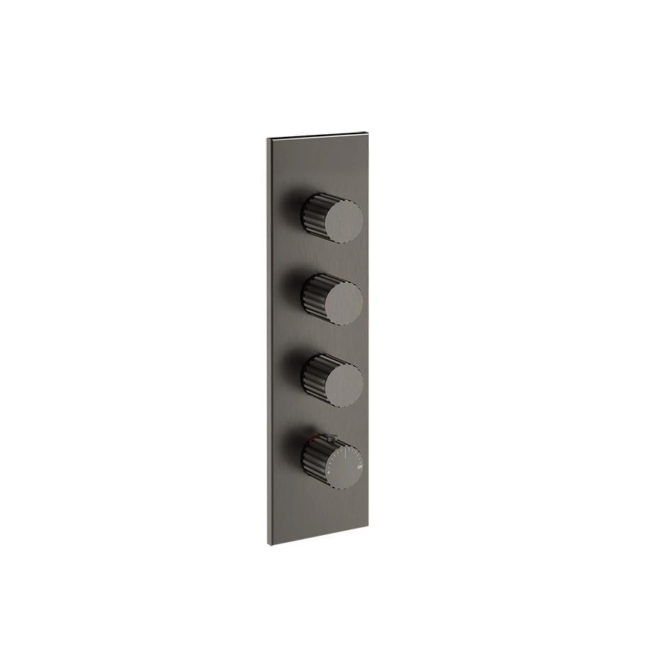 Смеситель для душа Gessi Incastri 75316 с термостатом 3 запорных вентиля