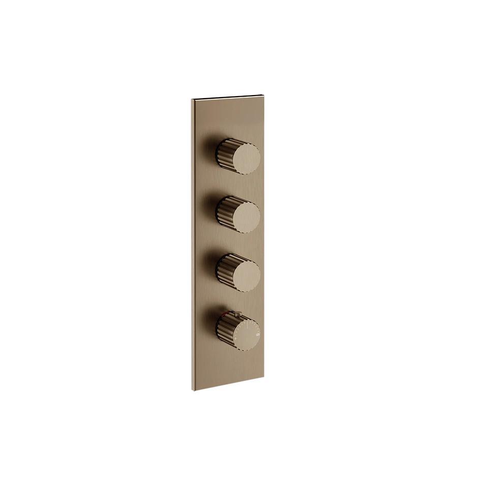 Смеситель для душа Gessi Incastri 75316 с термостатом 3 запорных вентиля ФОТО