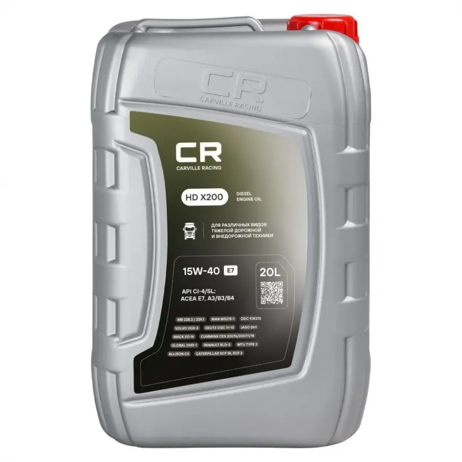 CARVILLE RACING HD X200 E7 15W-40, 20л
