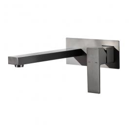 Frap H91 F1291-9 Divariçi Lavabo Qarışdırıcısı, grafit reng, latun