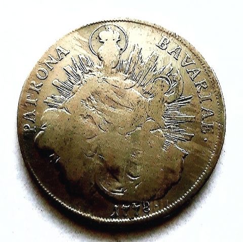 1 талер 1778 Бавария Германия