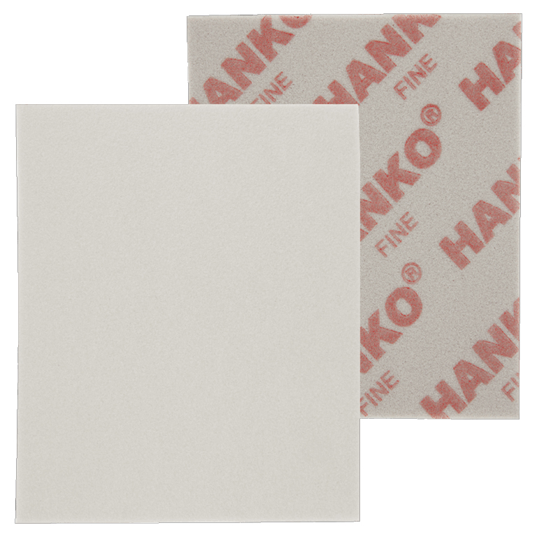 Hanko Single-sided sponge pads Губки белые односторонние на полиуретановой основе, 114*140*5мм., 20 шт.