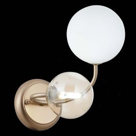 SLE220921-02 Светильник настенный Золотистый/Белый, Янтарный G9 LED 2*5W