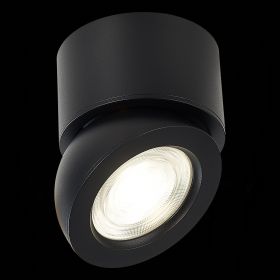 ST654.442.10 Светильник потолочный Черный LED 1*10W 4000K 850Lm Ra>90 38° IP20 D95xH96 180-240V