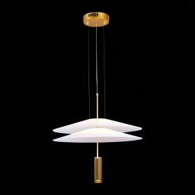 SL6101.203.01 Люстра подвесная ST-Luce Золотистый/Белый LED 1*10W 3000K