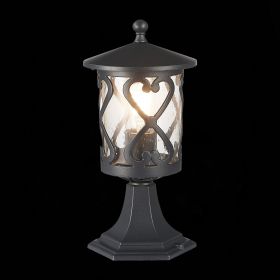 SL085.405.01 Светильник уличный наземный ST-Luce Черный/Черный, Прозрачный E27 1*60W