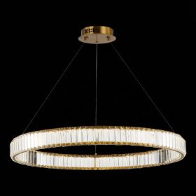 SL1622.383.01 Люстра подвесная ST-Luce Латунь/Прозрачный LED 1*52W 4000K