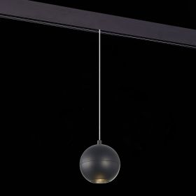 ST354.433.12 Магнитный трековый светильник подвесной Черный LED 1*12W 3000K 750Lm Ra>80 36° IP20 D10