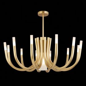 SL1173.202.13 Люстра потолочная ST-Luce Золотистый/Белый G4/E27 12+1*5+60W