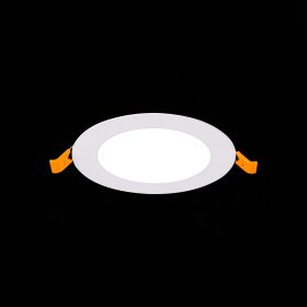 ST209.548.06 Св-к встр. Белый LED 1*6W 4000K 370Lm Ra80 110° IP20 D120xH8 90-265V