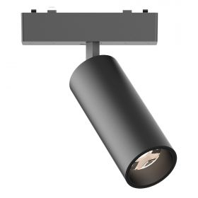 ST677.446.09 Магнитный трековый светильник Черный LED 1*9W 4000K 540Lm Ra>90 IP20 D44xH110 48V