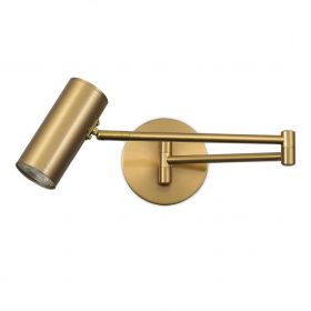 SLE201021-01 Светильник настенный Латунь/Латунь GU10 LED 1*5W 4000K