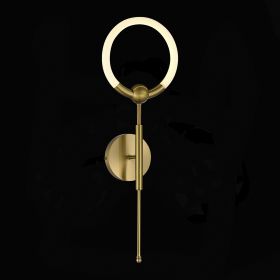 SL1578.201.01 Светильник настенный ST-Luce Золотистый/Белый LED 1*10W 3000K