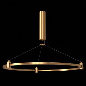 ST025.203.00 Шинопровод-кольцо FARM с подвесами и основанием под блок питания ST-Luce Золотистый